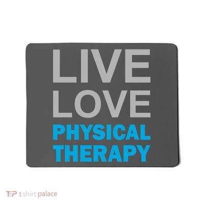 Live Love Physical Therapy Mousepad