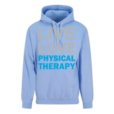 Live Love Physical Therapy Unisex Surf Hoodie