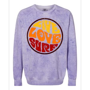 Live Love Surf Colorblast Crewneck Sweatshirt