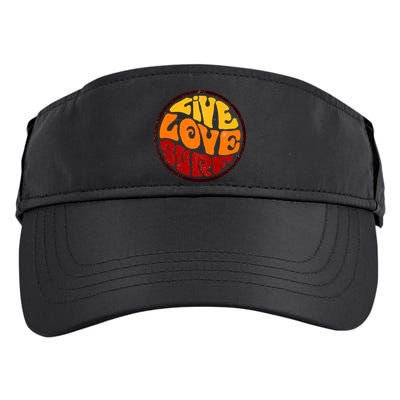 Live Love Surf Adult Drive Performance Visor
