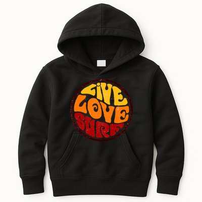 Live Love Surf Kids Hoodie