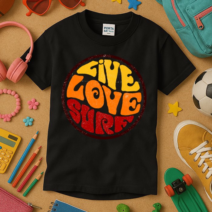 Live Love Surf Kids T-Shirt