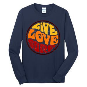 Live Love Surf Tall Long Sleeve T-Shirt