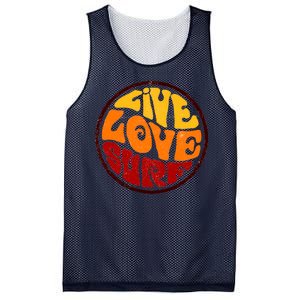 Live Love Surf Mesh Reversible Basketball Jersey Tank