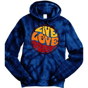 Live Love Surf Tie Dye Hoodie