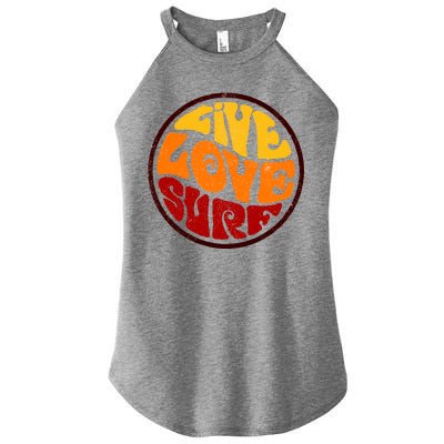 Live Love Surf Women’s Perfect Tri Rocker Tank