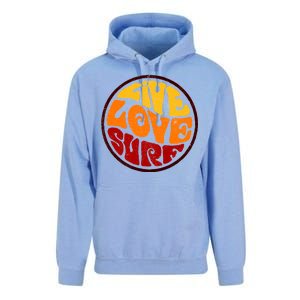 Live Love Surf Unisex Surf Hoodie