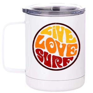 Live Love Surf 12 oz Stainless Steel Tumbler Cup