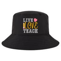 Live Love Teach Cool Comfort Performance Bucket Hat