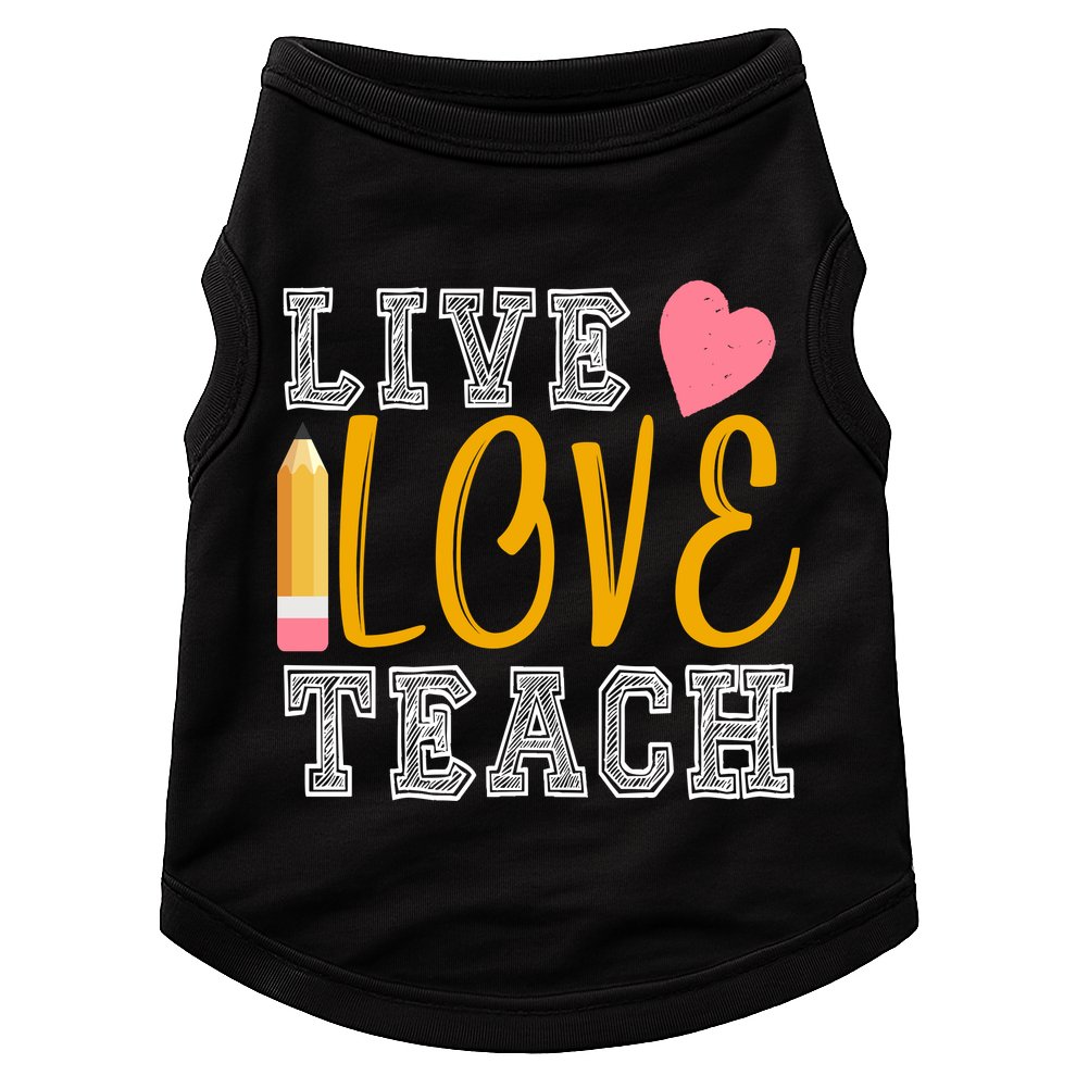 Live Love Teach Doggie Tank