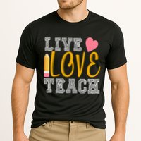 Live Love Teach Cooling Performance Crew T-Shirt