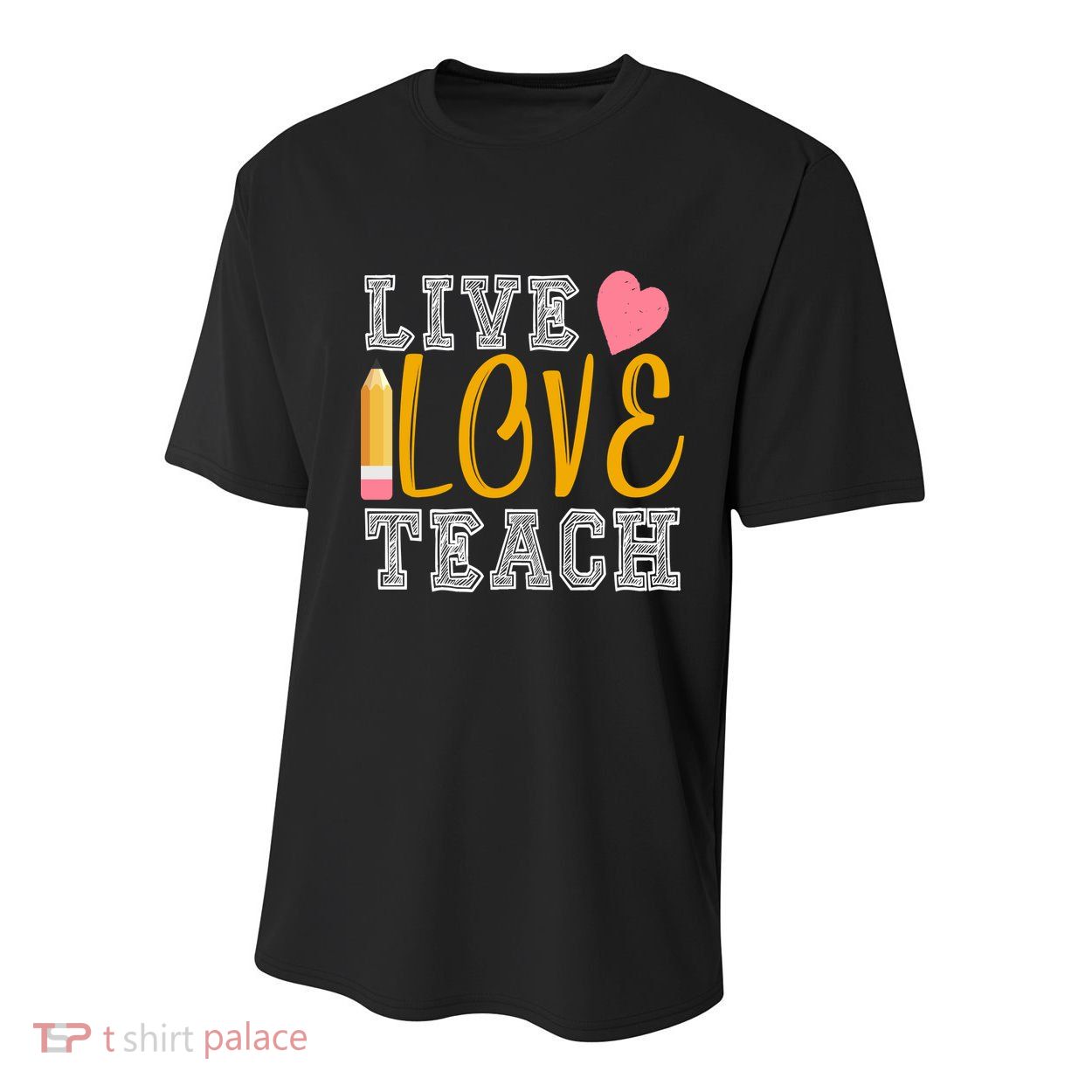 Live Love Teach Youth Performance Sprint T-Shirt