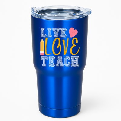 Live Love Teach Tumbler