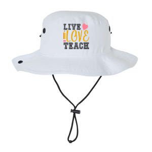 Live Love Teach Legacy Cool Fit Booney Bucket Hat