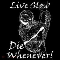 Live Slow Die Whenever Funny Sloth Impact Tech Backpack