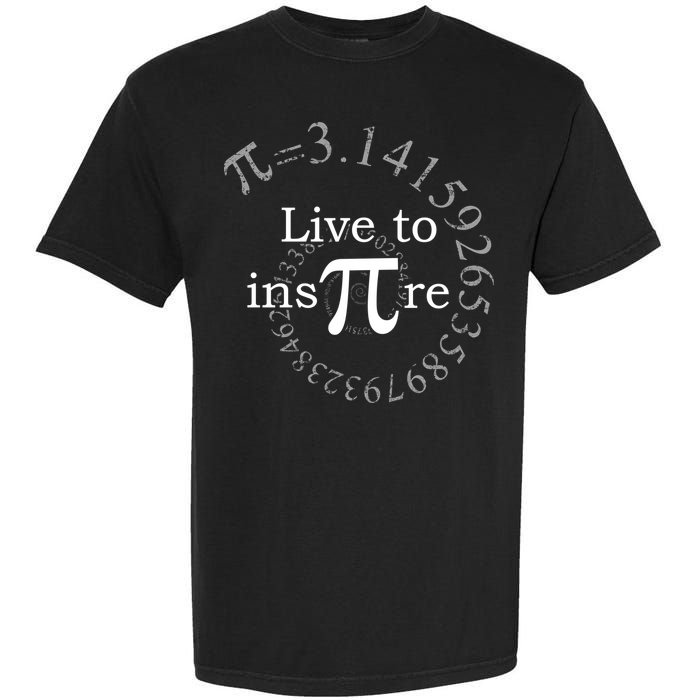Live To InsPIre Pi Day Garment-Dyed Heavyweight T-Shirt