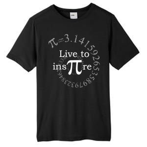 Live To InsPIre Pi Day Tall Fusion ChromaSoft Performance T-Shirt