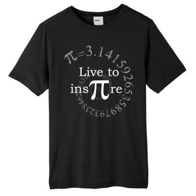 Live To InsPIre Pi Day Tall Fusion ChromaSoft Performance T-Shirt