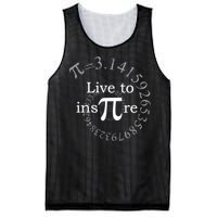 Live To InsPIre Pi Day Mesh Reversible Basketball Jersey Tank