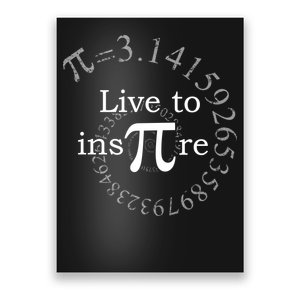 Live To InsPIre Pi Day Poster