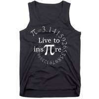 Live To InsPIre Pi Day Tank Top