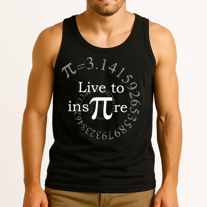 Live To InsPIre Pi Day Tank Top
