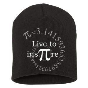 Live To InsPIre Pi Day Short Acrylic Beanie