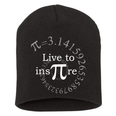 Live To InsPIre Pi Day Short Acrylic Beanie