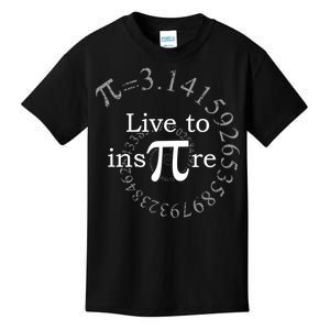 Live To InsPIre Pi Day Kids T-Shirt