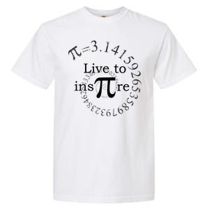 Live To InsPIre Pi Day Garment-Dyed Heavyweight T-Shirt