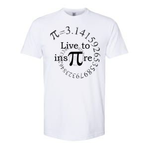 Live To InsPIre Pi Day Softstyle CVC T-Shirt