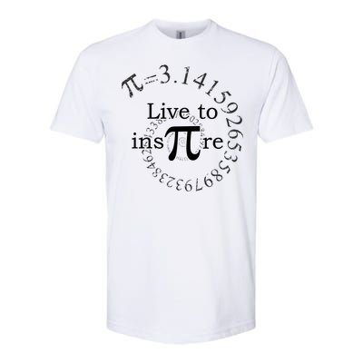 Live To InsPIre Pi Day Softstyle CVC T-Shirt