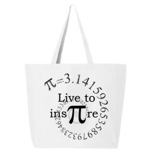 Live To InsPIre Pi Day 25L Jumbo Tote