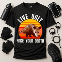 Live Ugly Fake Your Death Cooling Performance Crew T-Shirt