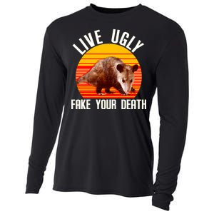 Live Ugly Fake Your Death Cooling Performance Long Sleeve Crew