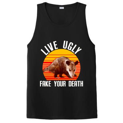 Live Ugly Fake Your Death PosiCharge Competitor Tank