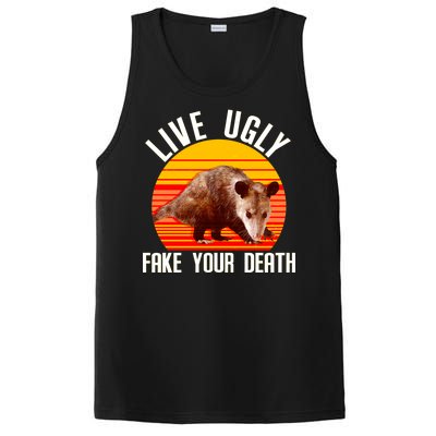 Live Ugly Fake Your Death PosiCharge Competitor Tank