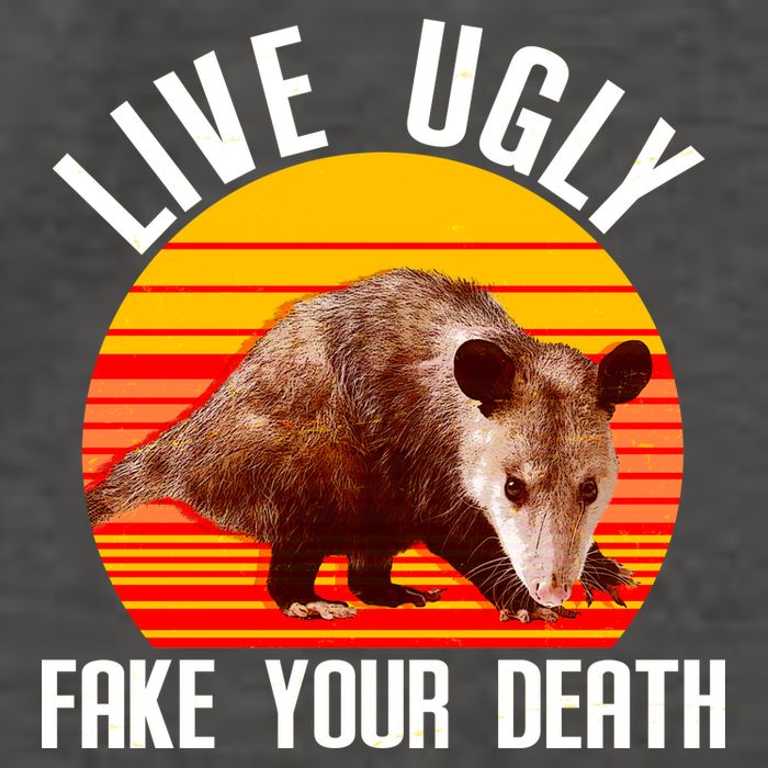 Live Ugly Fake Your Death Vector Backpack