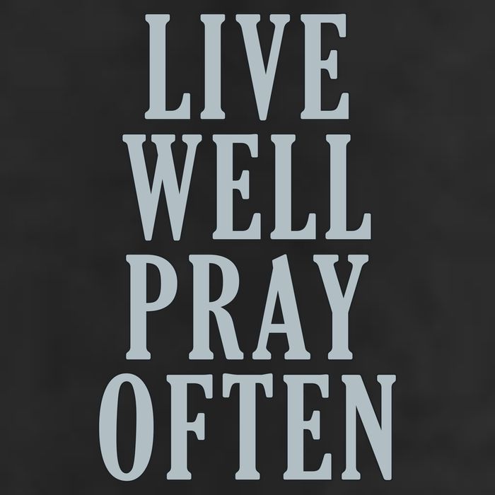 Live Well Pray Often Adult Drive Performance Visor