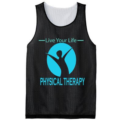 Live Your Life Physical Therapy Mesh Reversible Basketball Jersey Tank