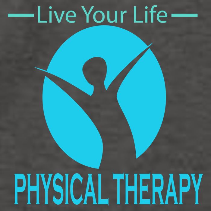Live Your Life Physical Therapy Vector Backpack