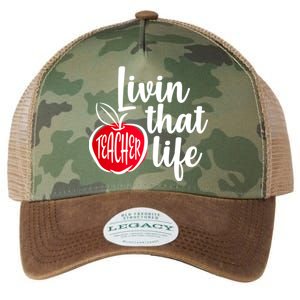 Livin That Teacher Life Legacy Tie Dye Trucker Hat