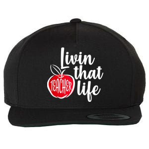 Livin That Teacher Life Wool Snapback Cap