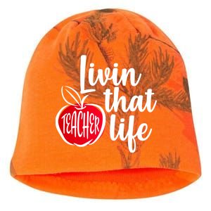 Livin That Teacher Life Kati - Camo Knit Beanie