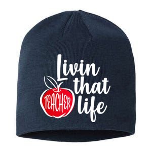 Livin That Teacher Life Sustainable Beanie