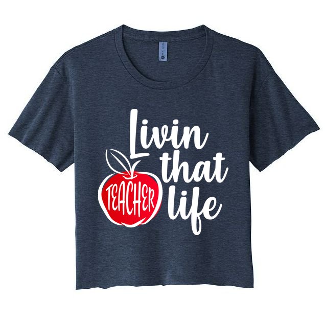 Livin That Teacher Life Crop Top