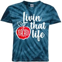 Livin That Teacher Life Kids Tie-Dye T-Shirt