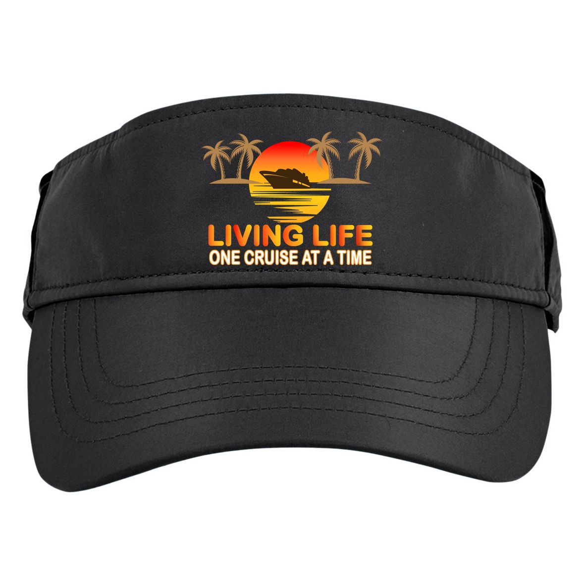 Living Life One Cruse At A Time Adult Drive Performance Visor
