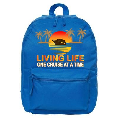 Living Life One Cruse At A Time 16 in Basic Backpack