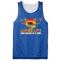 Living Life One Cruse At A Time Mesh Reversible Basketball Jersey Tank